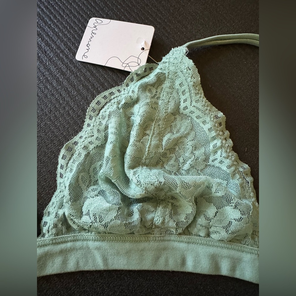 Anemone Lace Bralette in Sage Green, NWT - Picture 4 of 5